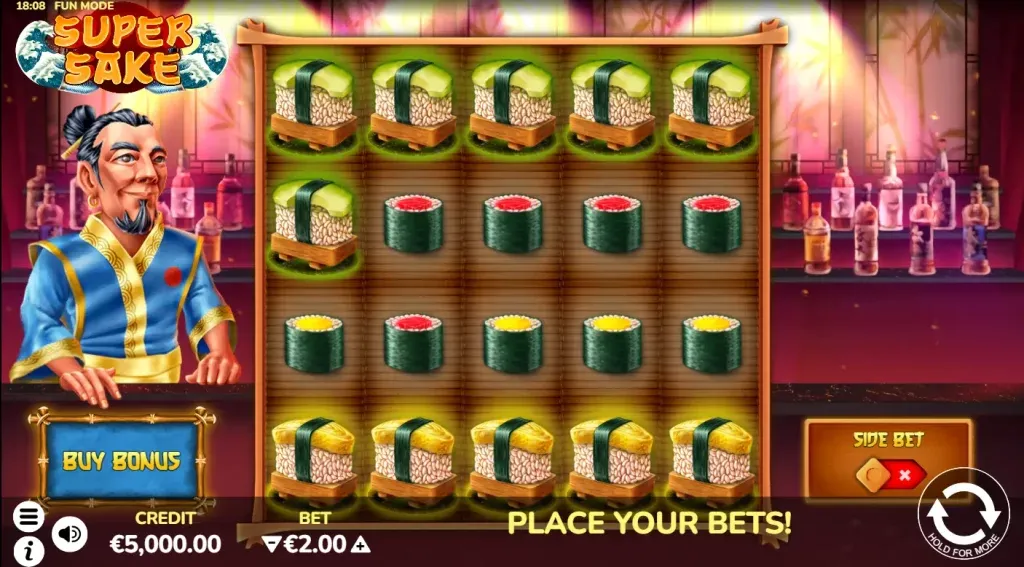 Super Sake Slot demo