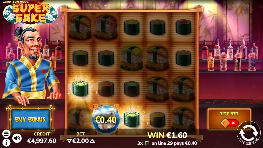 Super Sake Slot demo