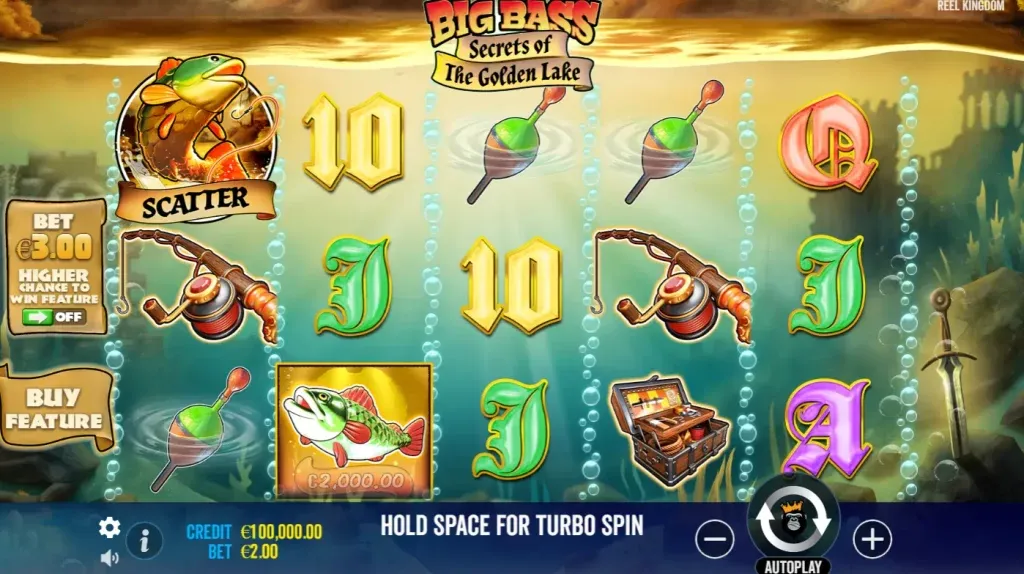 Big Bass Secrets of the Golden Lake demo