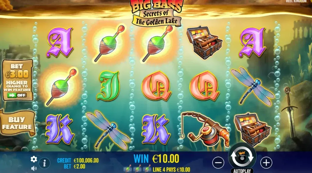 Big Bass Secrets of the Golden Lake demo