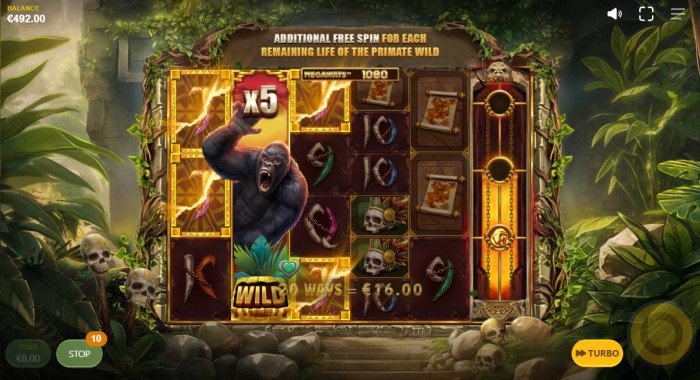 Primate King Megaways Slot Review