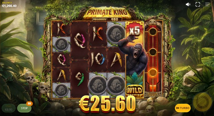 Primate King Megaways Slot Review