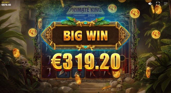 Primate King Megaways Slot Review
