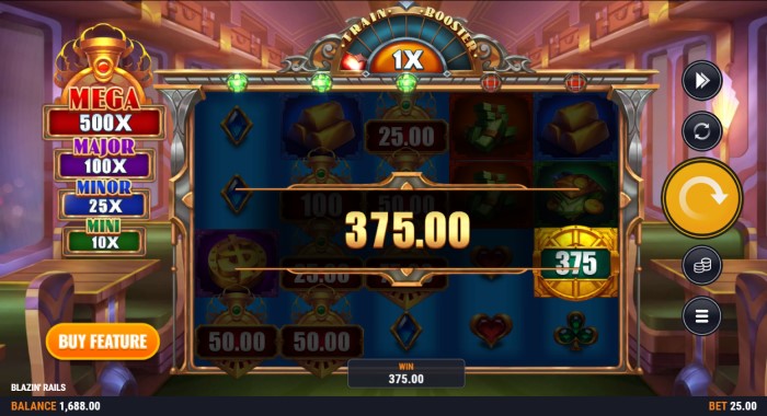 Blazin' Rails Slot Game Review