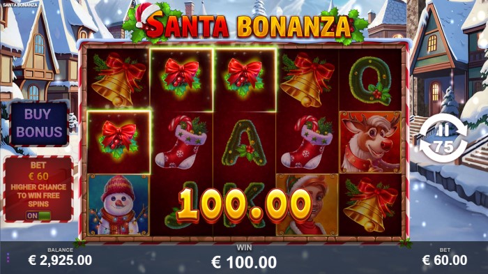 Santa Bonanza Slot Game Review