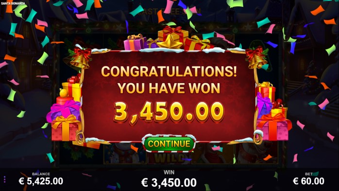 Santa Bonanza Slot Game Review