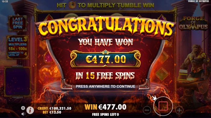 Forge of Olympus Slot Game Review