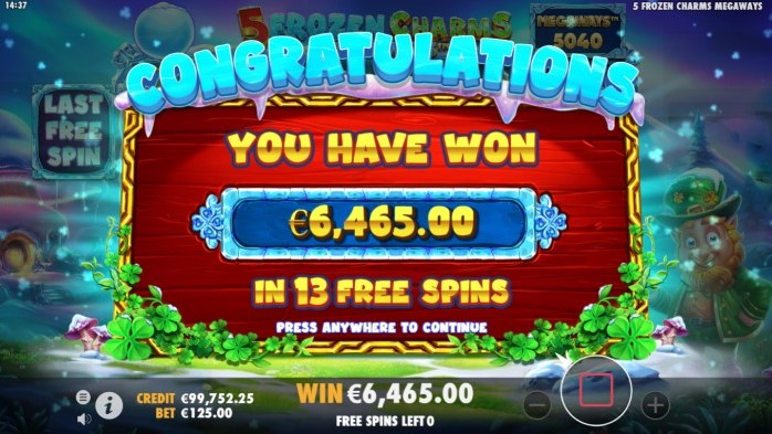 5 Frozen Charms Megaways Slot Game Review