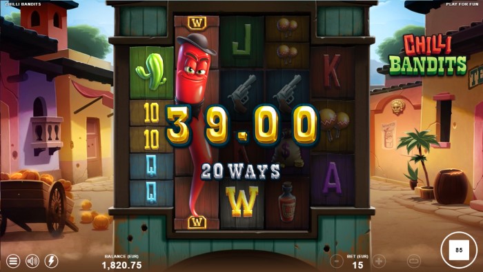 Chilli Bandits Slot Game Review
