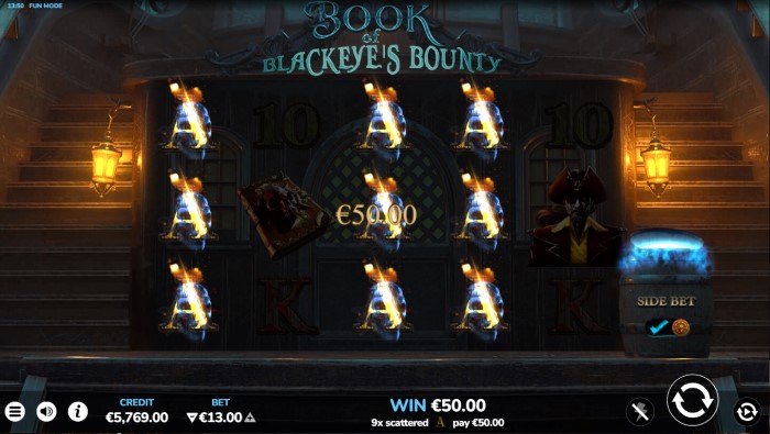 Book of Blackeye's Bounty Slot Game Review