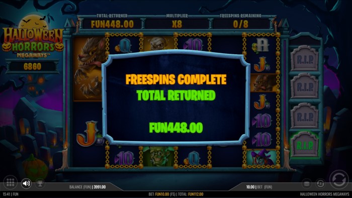 Halloween Horrors Megaways Game Review