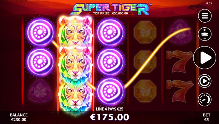 Super Tiger Slot Game Review