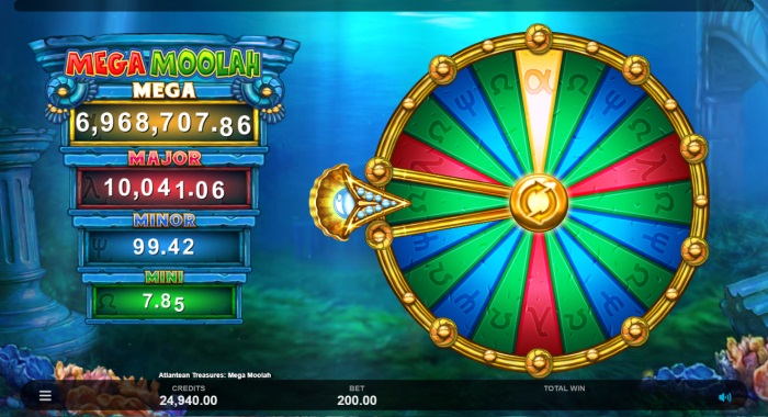 Atlantean Treasures Mega Moolah Review