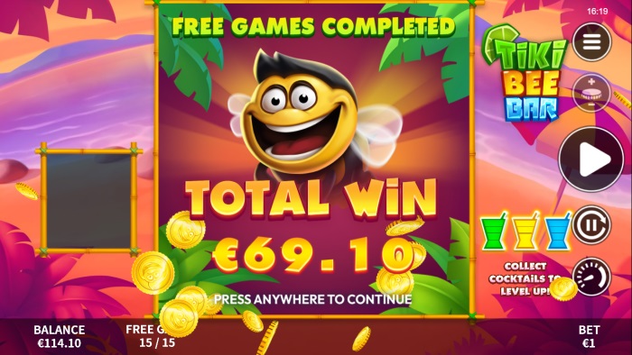 Tiki Bee Bar Slot Game Review