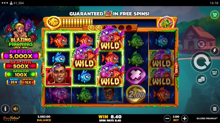 Blazing Piranhas Slot Game Review