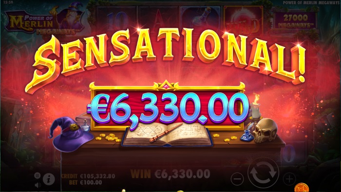 Power of Merlin Megaways Slot Game Review