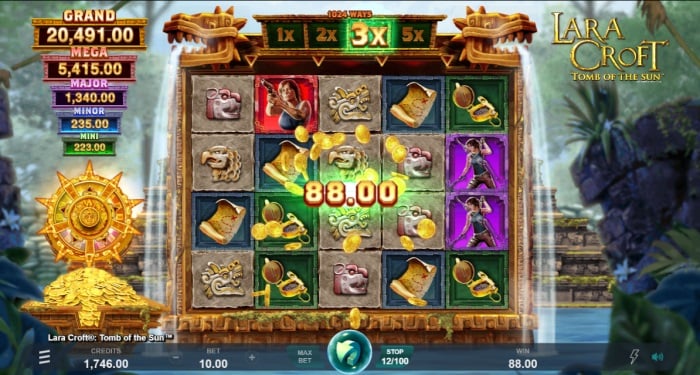 Lara Croft Tomb of the Sun Slot Game Review