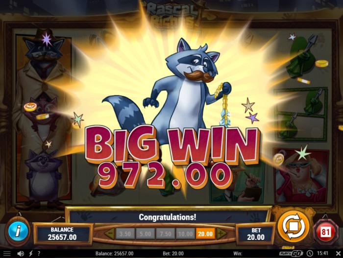 Rascal Riches Slot Game Review