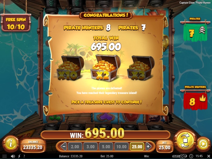 Captain Glum Pirate Hunter Slot Game Review