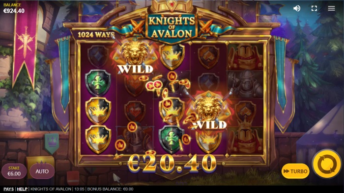 Knights of Avalon Slot Game Review