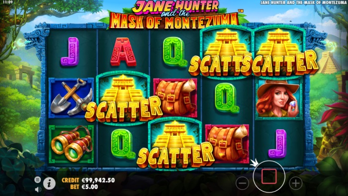 Jane Hunter and the Mask of Montezuma Slot Game Review