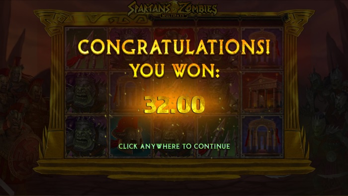 Spartans vs Zombies Slot Game Review