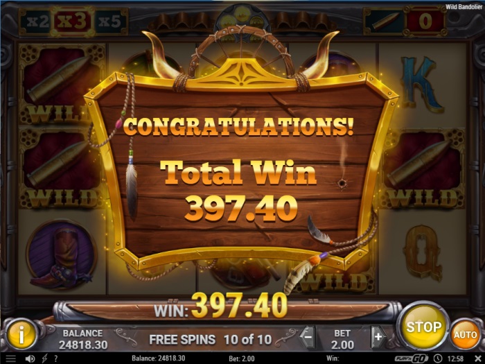 Wild Bandolier Slot Game Review