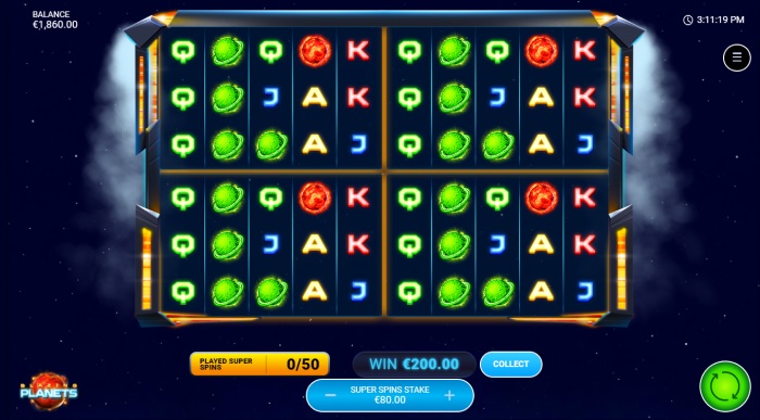 Blazing Planets Slot Game Review