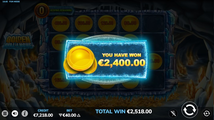 Golden Avalanche Slot Game Review
