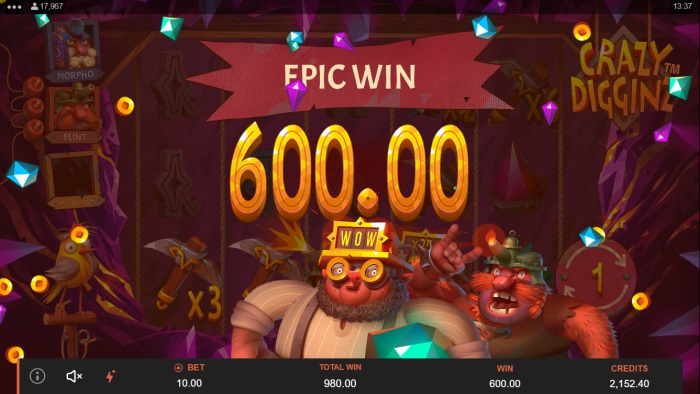 Crazy Digginz It's All Mine Slot Game Review