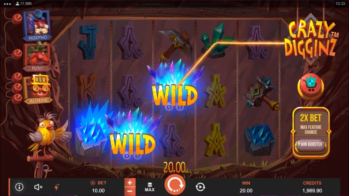 Crazy Digginz It's All Mine Slot Game Review