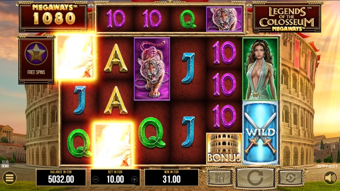 Legends of the Colosseum Megaways Review