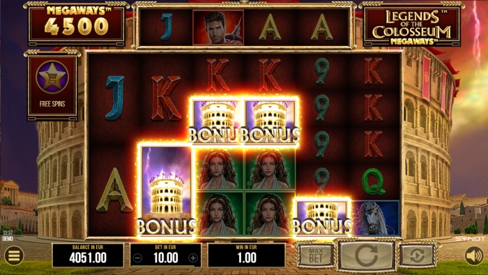 Legends of the Colosseum Megaways Review