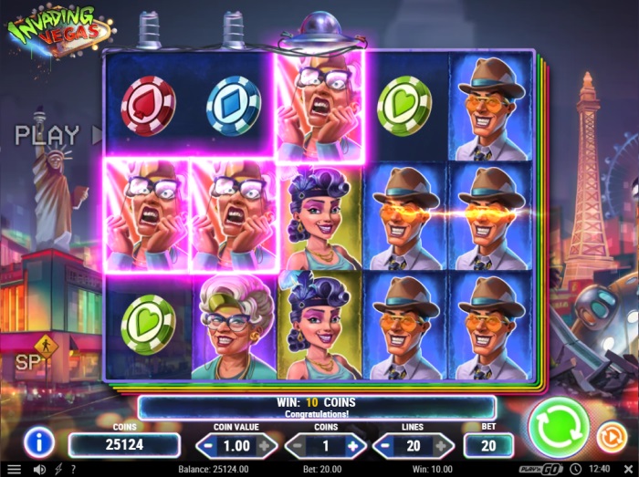 Invading Vegas Slot Game Review