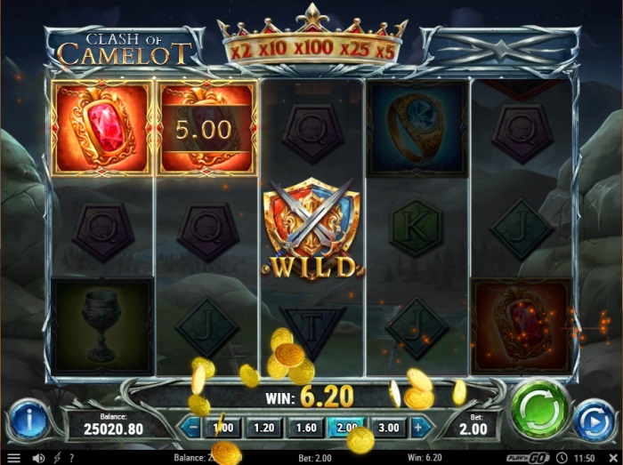Clash of Camelot Slot Game Review