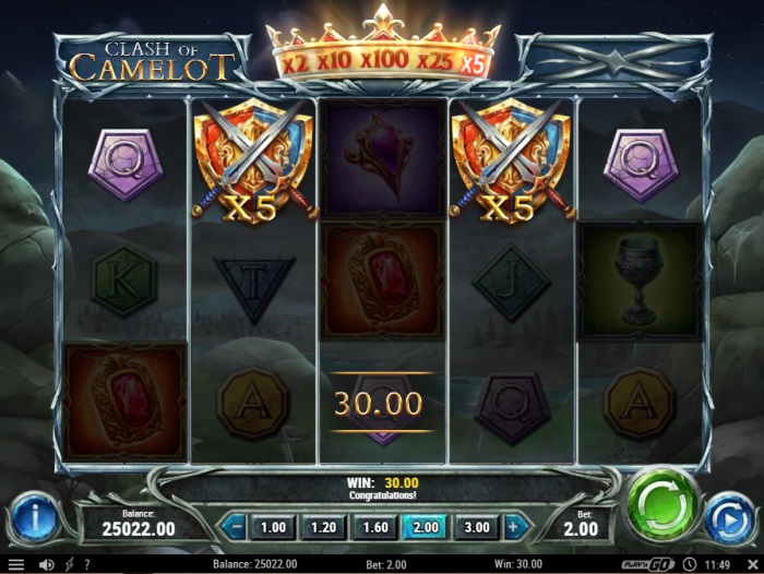 Clash of Camelot Slot Game Review