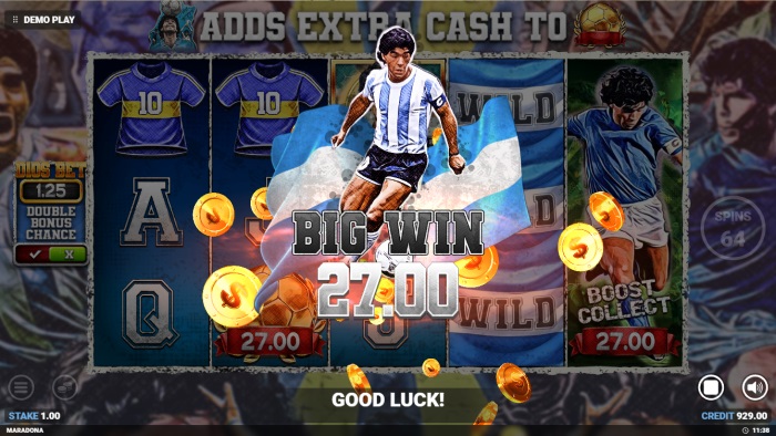 D10S Maradona Slot Game Review