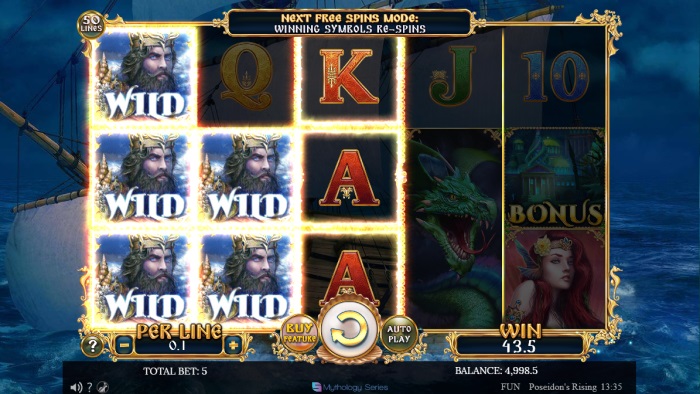 Poseidon&rsquo;s Rising Slot Game Review