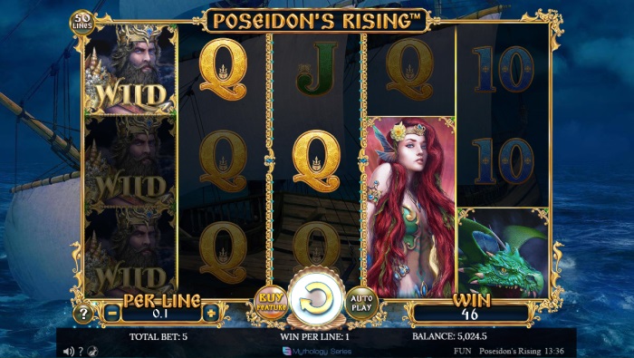 Poseidon&rsquo;s Rising Slot Game Review