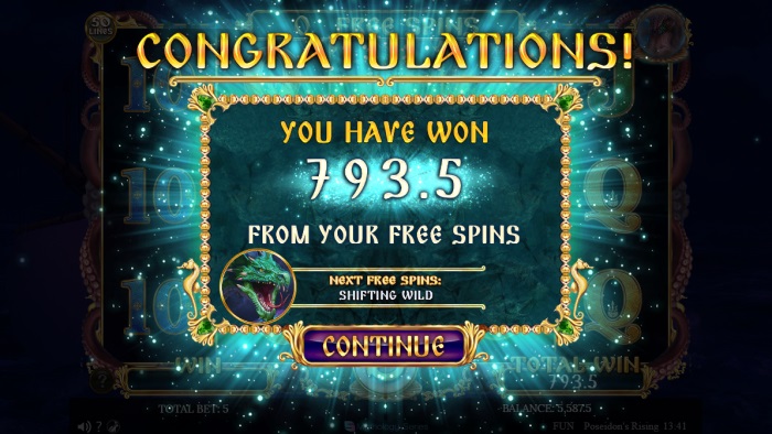 Poseidon&rsquo;s Rising Slot Game Review