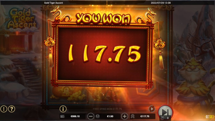 Gold Tiger Ascent Slot Game Review