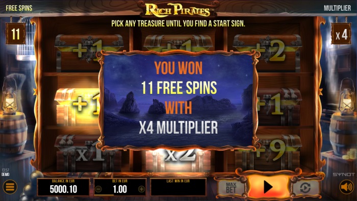 Rich Pirates Slot Game Review