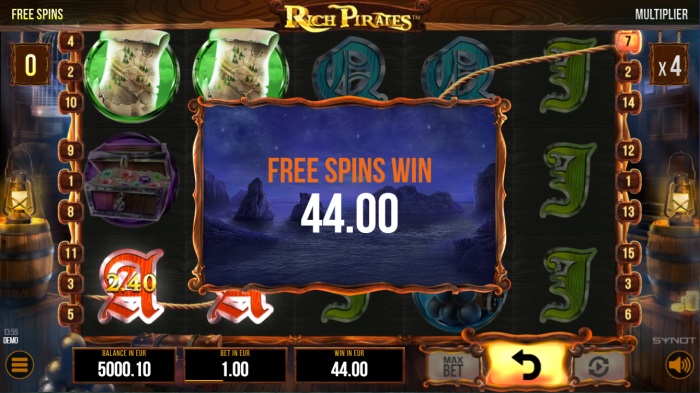 Rich Pirates Slot Game Review