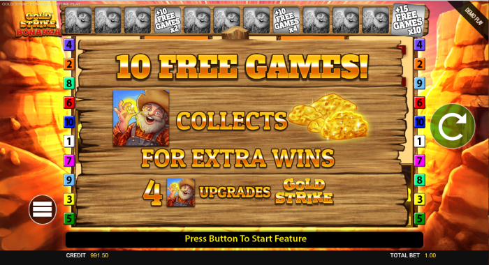 Gold Strike Bonanza Fortune Play Review