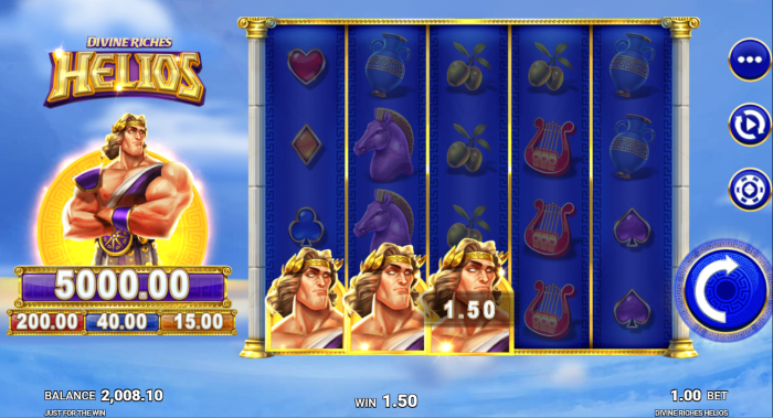 Divine Riches Helios Slot Game Review