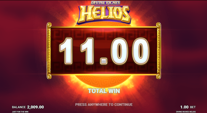 Divine Riches Helios Slot Game Review