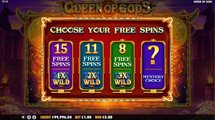 Queen of Gods Slot Game Review