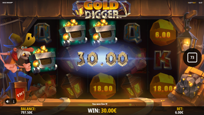 Gold Digger Slot Game Review