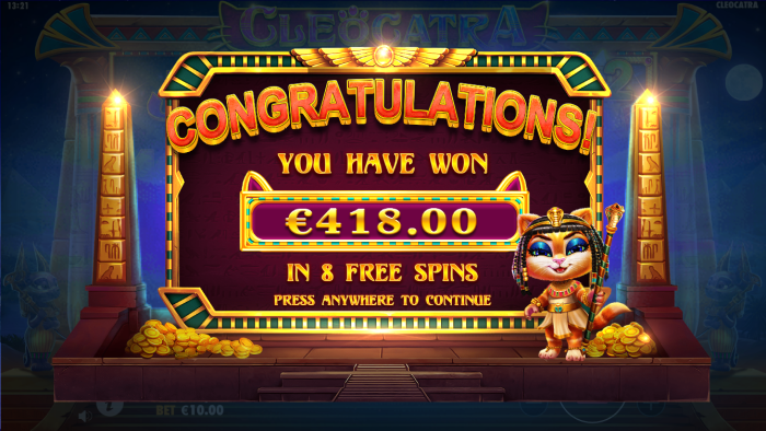 Cleocatra Slot Game Review