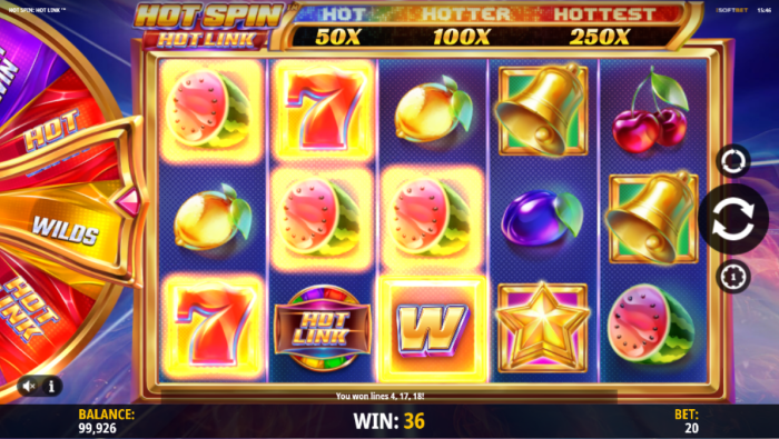 Hot Spin Hot Link Slot Game Review